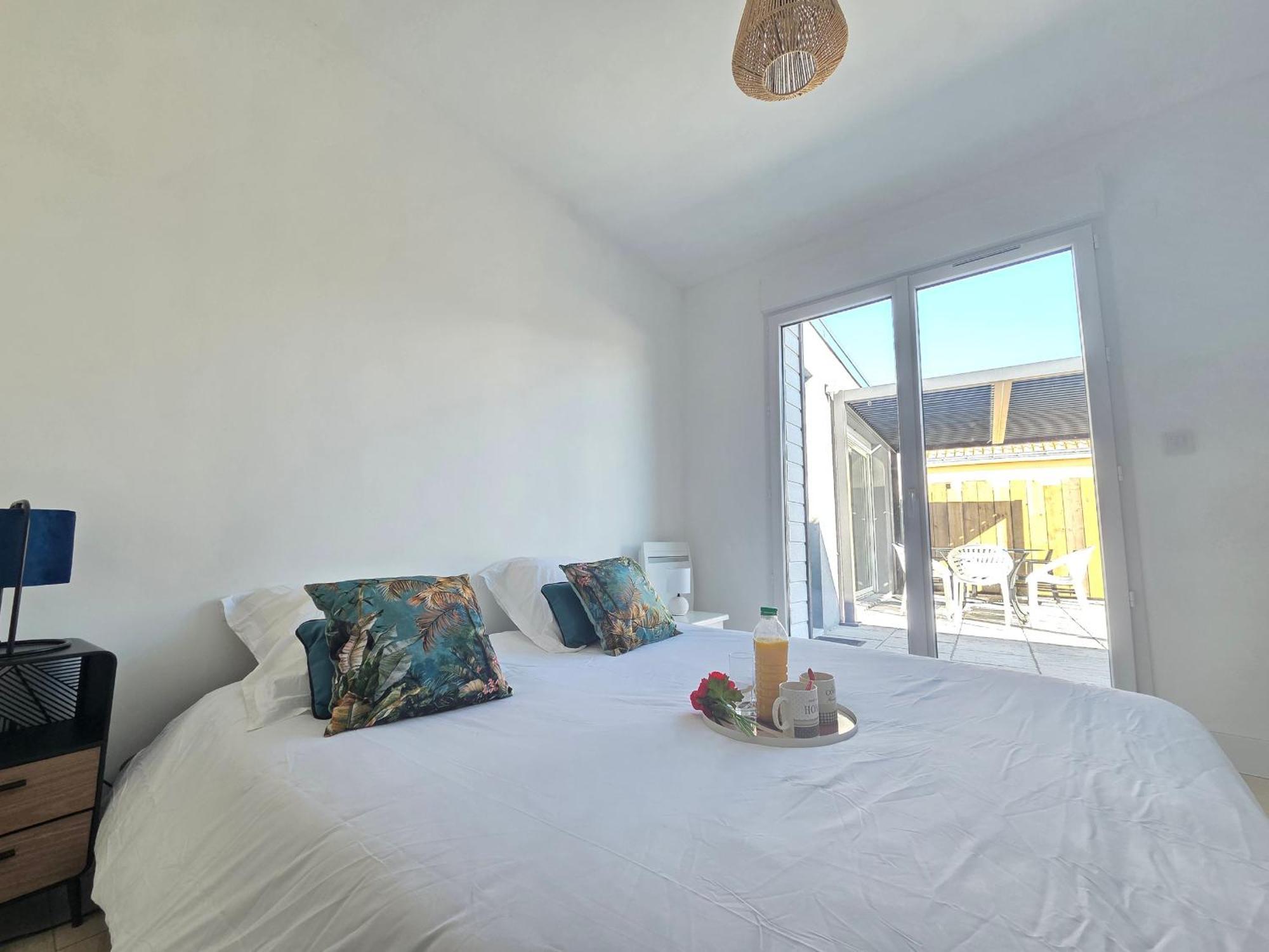 Maison De Vacances A La Plaine-Sur-Mer, 3 Chambres, Proche De La Plage, Jardin Et Plancha - Fr-1-364-138 ภายนอก รูปภาพ